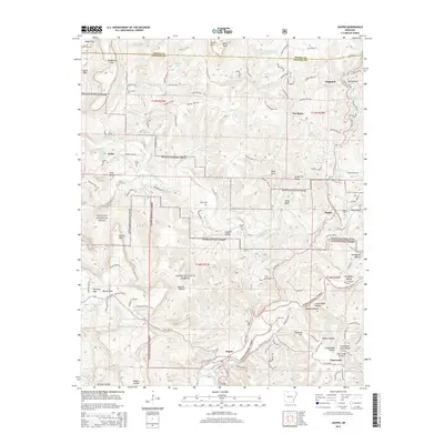 2014 Map of Jasper, 2014 Print