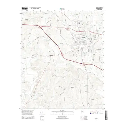 2014 Map of Jasper, 2014 Print