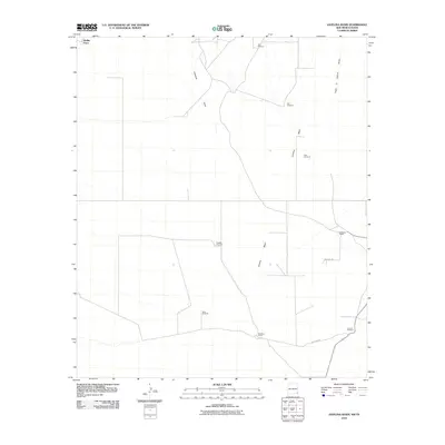 2010 Map of Javelina Basin, 2010 Print