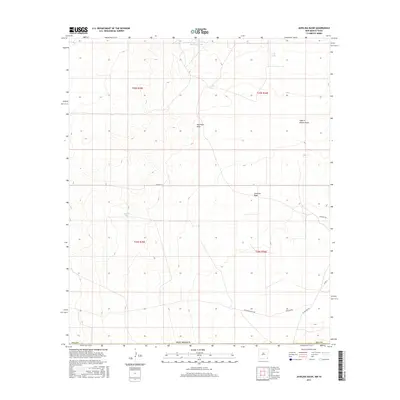 2017 Map of Javelina Basin, 2017 Print