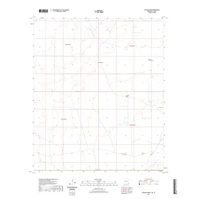 2020 Map of Javelina Basin, 2020 Print