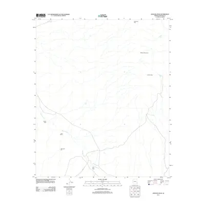 2011 Map of Javelina Peak, 2011 Print