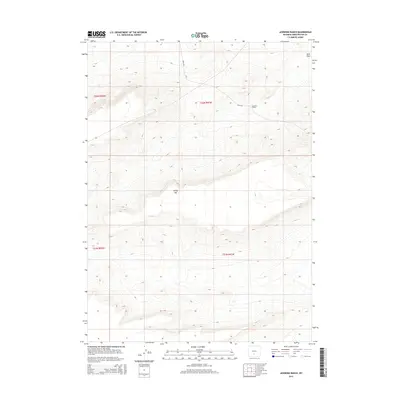 2015 Map of Jawbone Ranch, 2015 Print