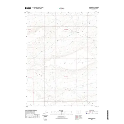 2017 Map of Jawbone Ranch, 2017 Print
