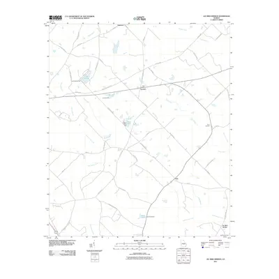 2011 Map of Jay Bird Springs, 2011 Print