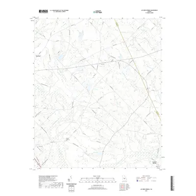 2020 Map of Jay Bird Springs, 2020 Print