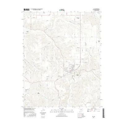 2016 Map of Jay, 2016 Print