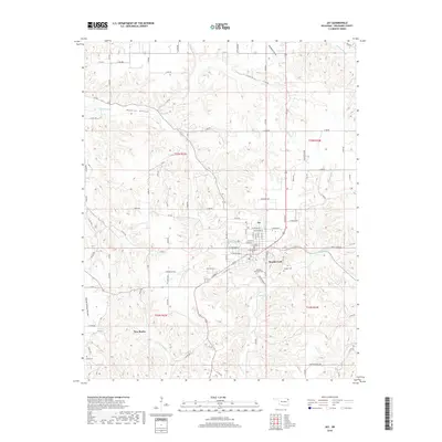 2018 Map of Jay, 2018 Print