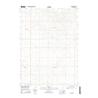2015 Map of Jay Em NW, 2015 Print