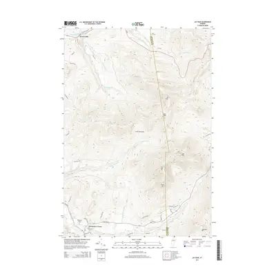 2015 Map of Jay Peak, 2015 Print