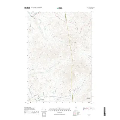 2018 Map of Jay Peak, 2018 Print
