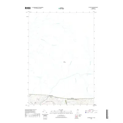 2018 Map of Jay Peak OE N, 2018 Print