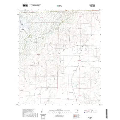 2021 Map of Jay, 2021 Print