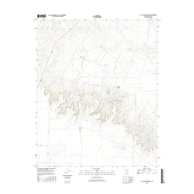 2016 Map of Jay Taylor Ranch, 2016 Print