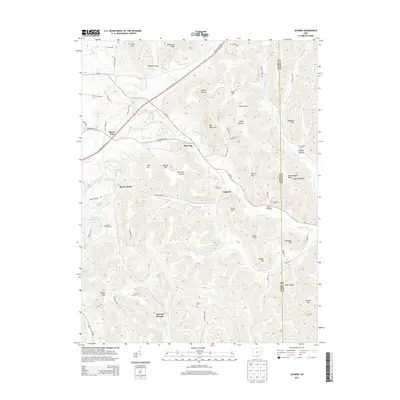 2013 Map of Jaybird, 2013 Print