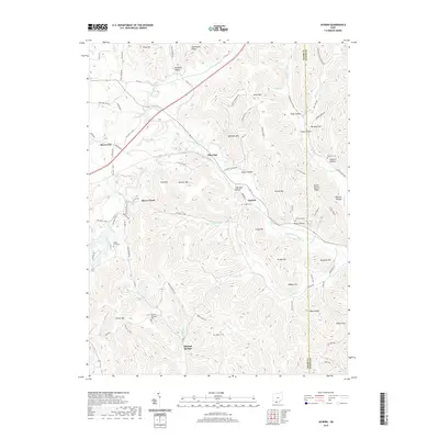 2019 Map of Jaybird, 2019 Print