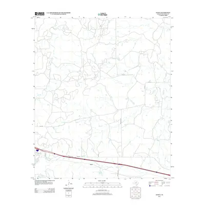 2012 Map of Jayell, 2012 Print