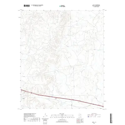 2019 Map of Jayell, 2019 Print