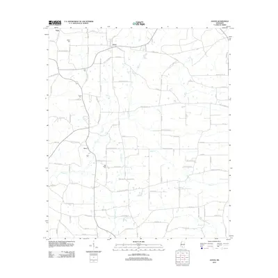 2012 Map of Jayess, 2012 Print