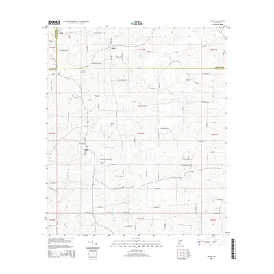 2015 Map of Jayess, 2015 Print