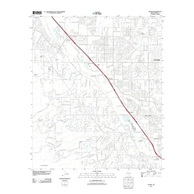 2011 Map of Jaynes, 2011 Print