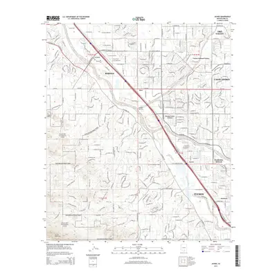 2014 Map of Jaynes, 2014 Print