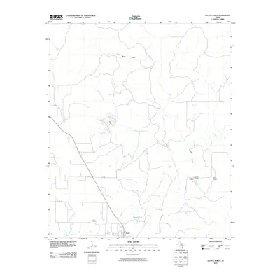 2010 Map of Jayton North, 2010 Print