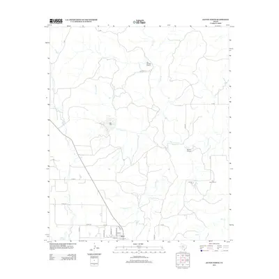 2012 Map of Jayton North, 2012 Print