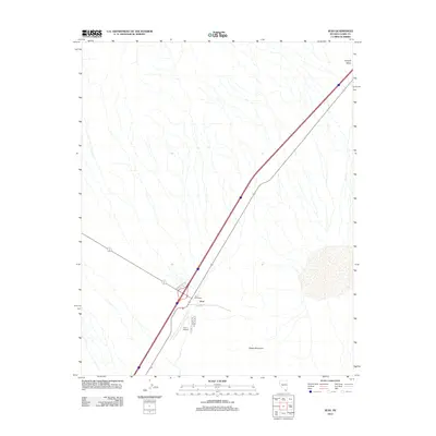 2012 Map of Jean, 2012 Print