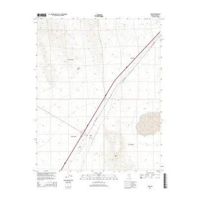 2015 Map of Jean, 2015 Print