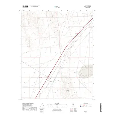 2018 Map of Jean, 2018 Print