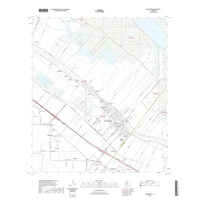 2020 Map of Jeanerette, 2020 Print