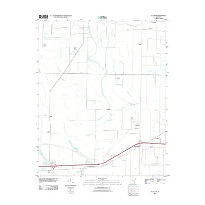 2011 Map of Jeanette, 2011 Print