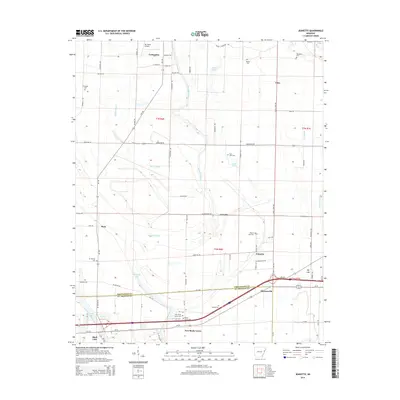 2014 Map of Jeanette, 2014 Print
