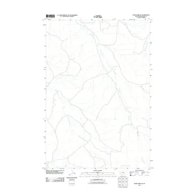 2011 Map of Jeans Fork NE, 2011 Print