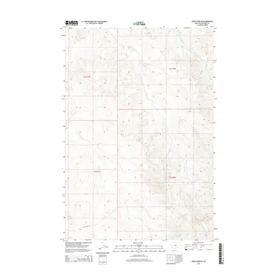 2014 Map of Jeans Fork NE, 2014 Print