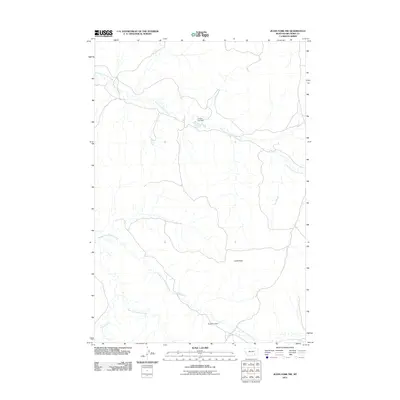 2011 Map of Jeans Fork NW, 2011 Print