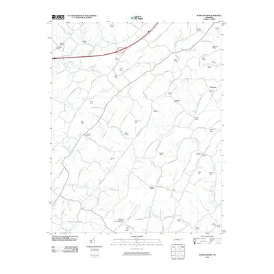 2010 Map of Jearoldstown, 2010 Print