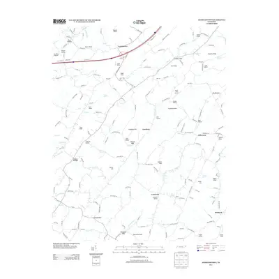 2013 Map of Jearoldstown, 2013 Print
