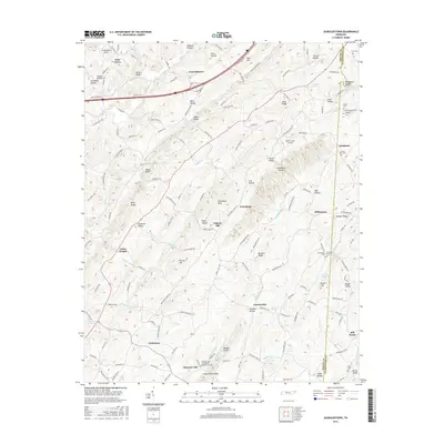 2016 Map of Jearoldstown, 2016 Print