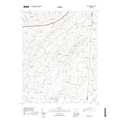 2019 Map of Jearoldstown, 2019 Print