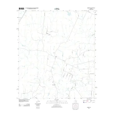 2013 Map of Jeddo, 2013 Print