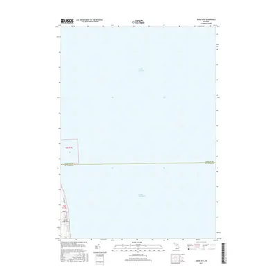 2017 Map of Jeddo OE E, 2017 Print