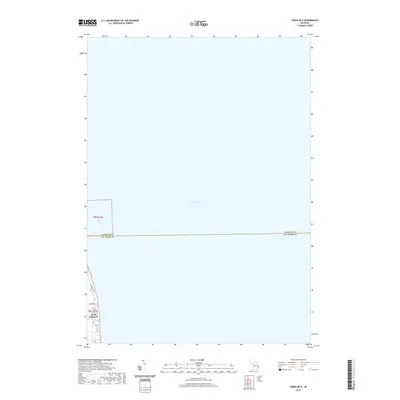 2019 Map of Jeddo OE E, 2019 Print