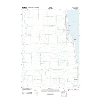 2011 Map of Jeddo, 2011 Print