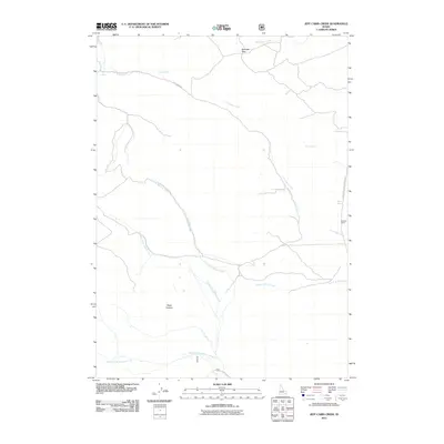 2011 Map of Jeff Cabin Creek, 2011 Print