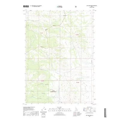 2020 Map of Jeff Cabin Creek, 2020 Print