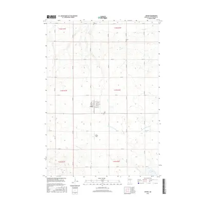 2016 Map of Jeffers, 2016 Print