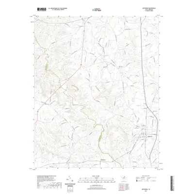 2020 Map of Jefferson, 2020 Print