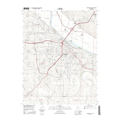 2015 Map of Jefferson City, 2015 Print